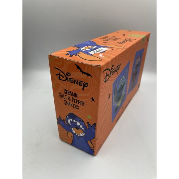 Disney Stitch Angel and Devil Salt and Pepper Shakers NEW In Box - Picture 6 of 7